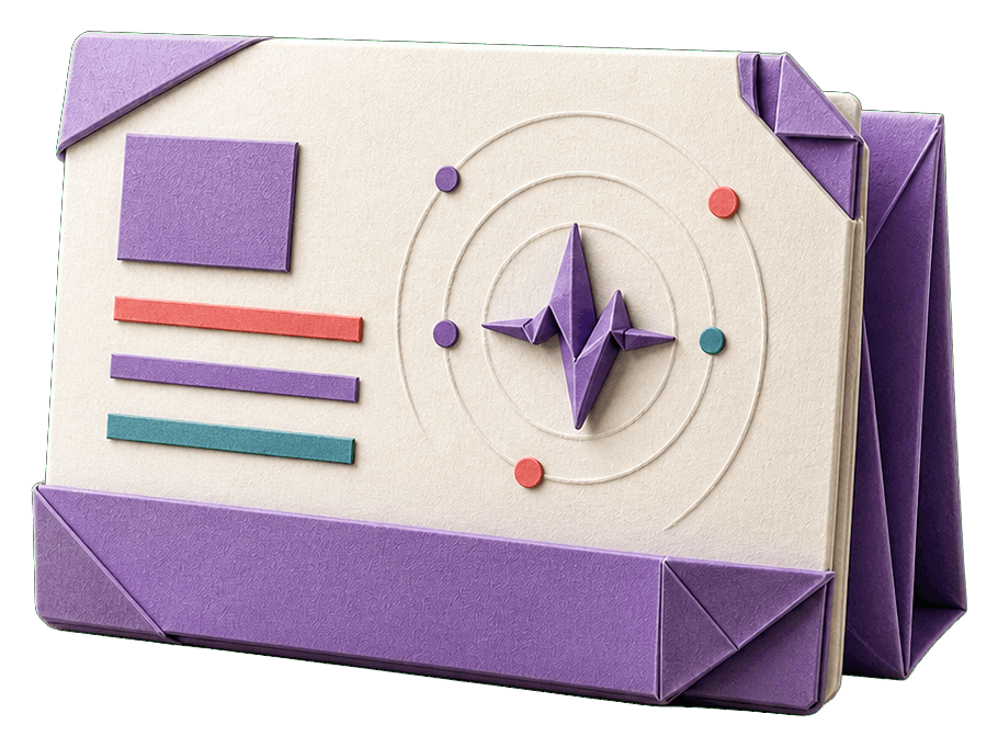 Paper system board-style content object